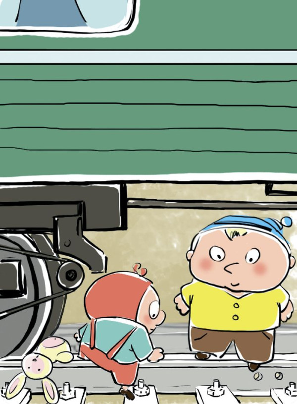 На платформе вокзала