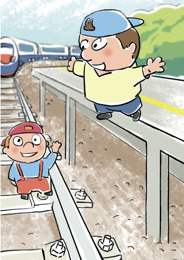  На путях станций